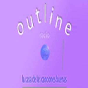 outline radio la casa de las canciones buenas logo