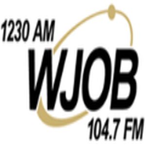 WJOB 1230 AM - 104.7 FM logo