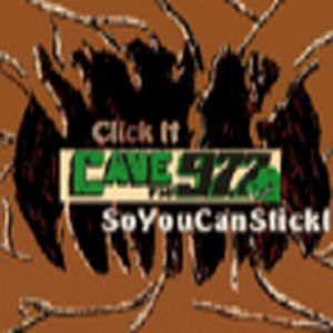 The Cave 97.7 FM logo