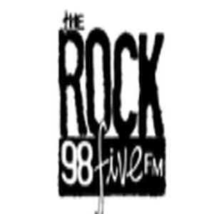 The Rock 98five logo