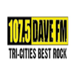 107.5 Dave Rocks logo