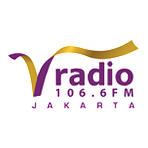 V Radio Jakarta logo