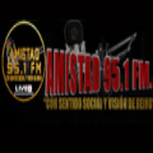 Amistad 95.1 FM logo