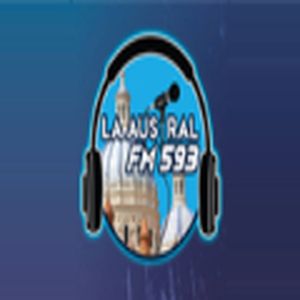 La Austral Fm 593 logo