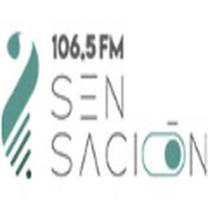 Sensacion 106.5 fm logo
