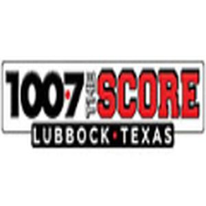 100.7 The Score logo