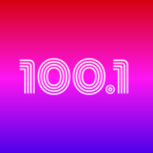 100.1 FM logo