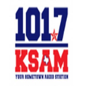 KSAM 101.7 FM logo