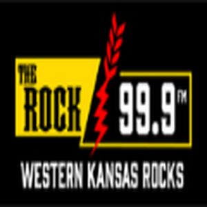 The Rock 99.9 logo