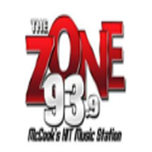 93.9 The Zone logo