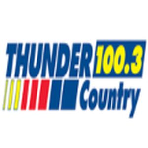 Thunder Country 100.3 logo