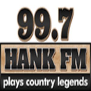 99.7 Hank FM logo