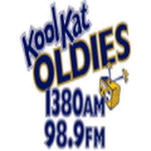 Kool Kat Oldies 1380 AM & 98.9 FM logo