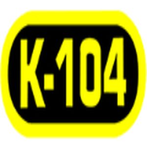 K104 FM logo
