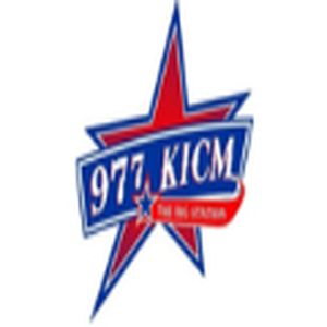 97.7 KICM logo