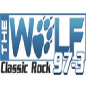 97.3 The Wolf logo