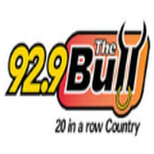 92.9 The BULL logo