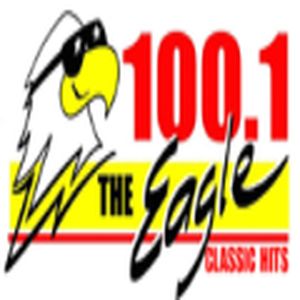 100.1 The Eagle - KJBI logo