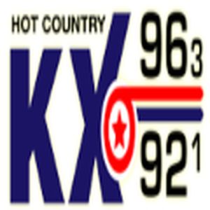KX 96 FM Hot Country logo